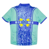 BIEMME Cycling Mens Jersey Blue 1/4 Zip XL