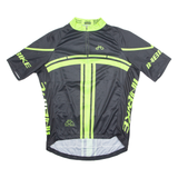 INBIKE Cycling Mens Jersey Black 1/4 Zip 2XL