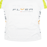 CUORE Cycling Mens Jersey White 1/4 Zip L