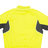 VAUDE Cycling Mens Jersey Yellow 1/4 Zip M