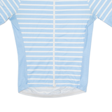 PASSIONE Cycling Womens Jersey Blue 1/4 Zip S