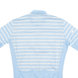 PASSIONE Cycling Womens Jersey Blue 1/4 Zip S