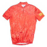 SPARK Cycling Mens Jersey Red 1/4 Zip L