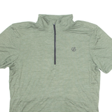 DARE2B Cycling Mens Jersey Green 1/4 Zip XL
