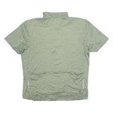 DARE2B Cycling Mens Jersey Green 1/4 Zip XL