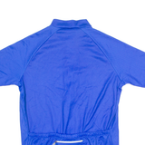 TZAMO Cycling Mens Jersey Blue 1/4 Zip M