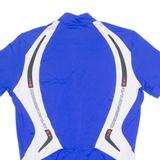 CROSSWAVE Cycling Mens Jersey Blue 1/4 Zip XL