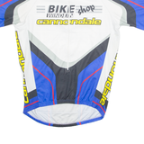 CANNONDALE Cycling Mens Jersey White 1/2 Zip M