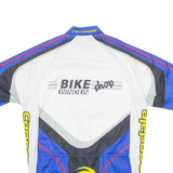 CANNONDALE Cycling Mens Jersey White 1/2 Zip M