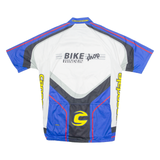 CANNONDALE Cycling Mens Jersey White 1/2 Zip M