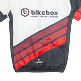 INOW Cycling Mens Jersey White 1/4 Zip M