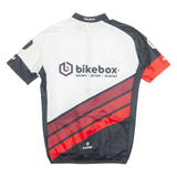 INOW Cycling Mens Jersey White 1/4 Zip M