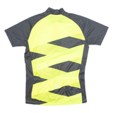 BRUNEX Cycling Mens Jersey Yellow 1/4 Zip M