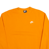 NIKE Oversized Womens Sweatshirt Orange S