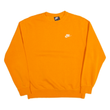 NIKE Oversized Womens Sweatshirt Orange S