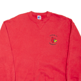 RUSSELL ATHLETIC Taylor Co. Cardinals Mens Sweatshirt Red USA L