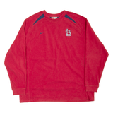 NIKE St. Louis Cardinals Baseball Mens Sweatshirt Red USA XL