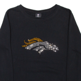 NFL Denver Broncos Womens Sweatshirt Black USA L