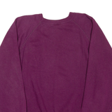 HANES Special Forces Mens Sweatshirt Purple 90s USA XL