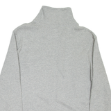 LEVI'S Mens Sweatshirt Grey Collared L
