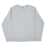 NIKE Mens Sweatshirt Grey XL