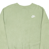 NIKE Mens Sweatshirt Green S