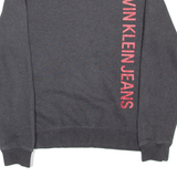 CALVIN KLEIN JEANS Mens Sweatshirt Grey S