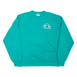 JERZEES 1998 New York Bowling Championship Mens Sweatshirt Green 90s USA XL