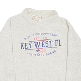 ESY Key West Florida Mens Sweatshirt Grey 90s USA S
