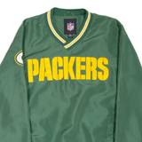 NFL Green Bay Packers Training Mens Sweatshirt Green V-Neck USA S