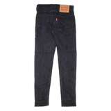 LEVI'S 512 Lo-Ball Mens Jeans Black Slim Tapered W29 L31