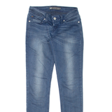 LEVI'S Low Rise Womens Jeans Blue Slim Skinny Stone Wash W26 L30