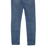 LEVI'S Low Rise Womens Jeans Blue Slim Skinny Stone Wash W26 L30