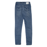 LEVI'S Low Rise Womens Jeans Blue Slim Skinny Stone Wash W26 L30