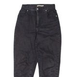 LEVI'S High Waisted Womens Jeans Grey Regular Mom W26 L27