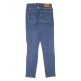 LEVI'S 721 High Rise Womens Jeans Blue Slim Skinny W25 L30