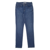LEVI'S Mid Rise Womens Jeans Blue Slim Skinny W27 L32