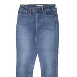 LEVI'S 721 High Rise Womens Jeans Blue Slim Skinny Stone Wash W26 L26
