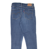 LEVI'S 721 High Rise Womens Jeans Blue Slim Skinny Stone Wash W26 L26
