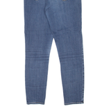 LEVI'S 721 High Rise Womens Jeans Blue Slim Skinny Stone Wash W26 L26