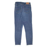 LEVI'S 721 High Rise Womens Jeans Blue Slim Skinny Stone Wash W26 L26