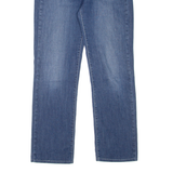 LEVI'S Mid Rise Womens Jeans Blue Regular Straight Stone Wash W28 L26