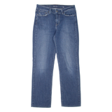 LEVI'S Mid Rise Womens Jeans Blue Regular Straight Stone Wash W28 L26