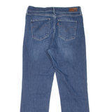 LEVI'S Mid Rise Womens Jeans Blue Regular Straight Stone Wash W28 L26