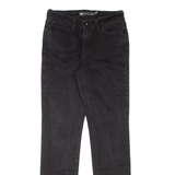 LEVI'S Mid Rise Womens Jeans Black Slim Skinny W27 L32