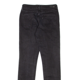 LEVI'S Mid Rise Womens Jeans Black Slim Skinny W27 L32
