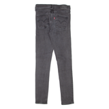 LEVI'S Womens Jeans Grey Slim Skinny W27 L30