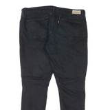 LEVI'S Modern Rise Womens Jeans Black Slim Skinny W33 L29