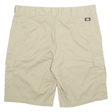DICKIES Cargo Mens Workwear Shorts Beige Relaxed 2XL W42