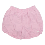 NIKE Mesh Lined Womens Sports Shorts Pink XL W28